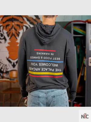 Stranger Things Palace Arcade Soft Stretch Hoodie The Urban Hawk