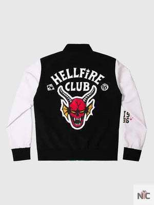 Stranger Things x Hawkins Tigers Reversible Bomber Jacket The Urban Hawk