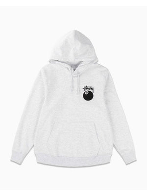 white stussy hoodie