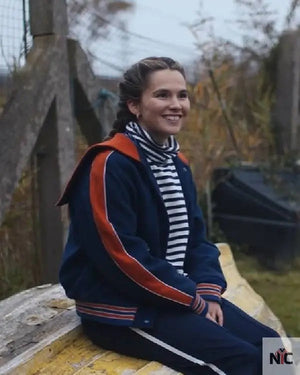 Such Brave Girls S02 Lizzie Davidson Blue Varsity Jacket The Urban Hawk