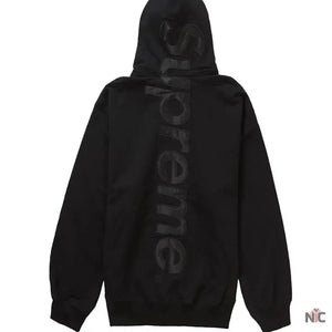 Supreme Satin Applique Hooded Sweatshirt The Urban Hawk