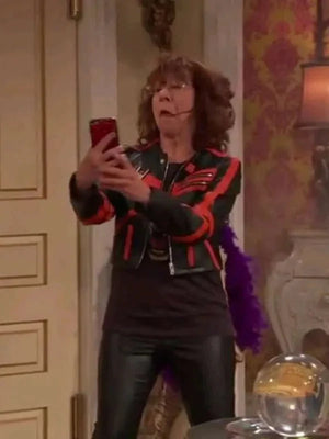 Mindy Sterling Ravens Home Leather Jacket USA Jackets