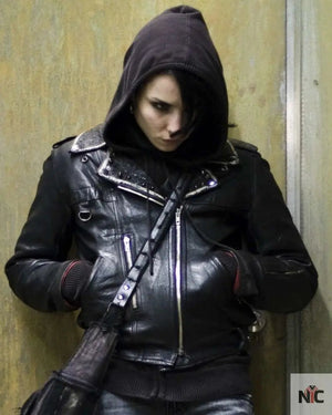 The Girl with the Dragon Tattoo Lisbeth Salander Leather Jacket The Urban Hawk