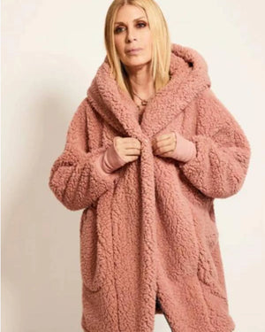 The Today Show Jill Martin Pink Warrior Sherpa Jacket