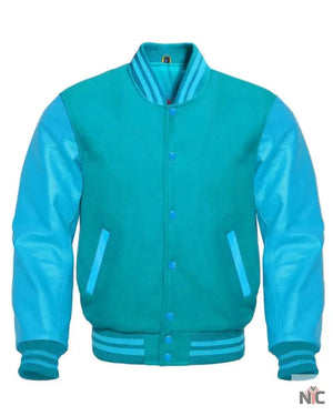Tiffany Blue Varsity Jacket The Urban Hawk