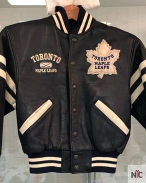 Toronto Maple Leafs Hockey Leather Jacket The Urban Hawk