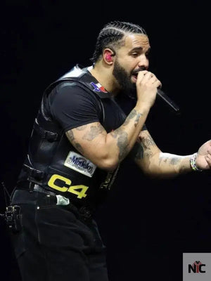 Wireless Festival 2025 Drake Black Vest The Urban Hawk
