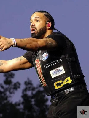 Wireless Festival 2025 Drake Black Vest The Urban Hawk