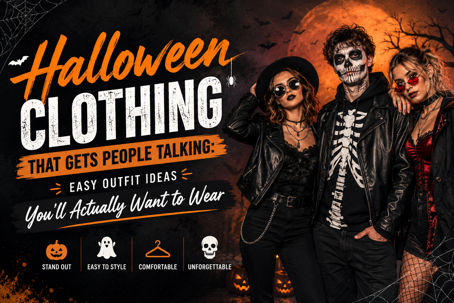 Halloween Clothing That Gets People Talking: Easy Outfit Ideas You'll Actually Want to Wear