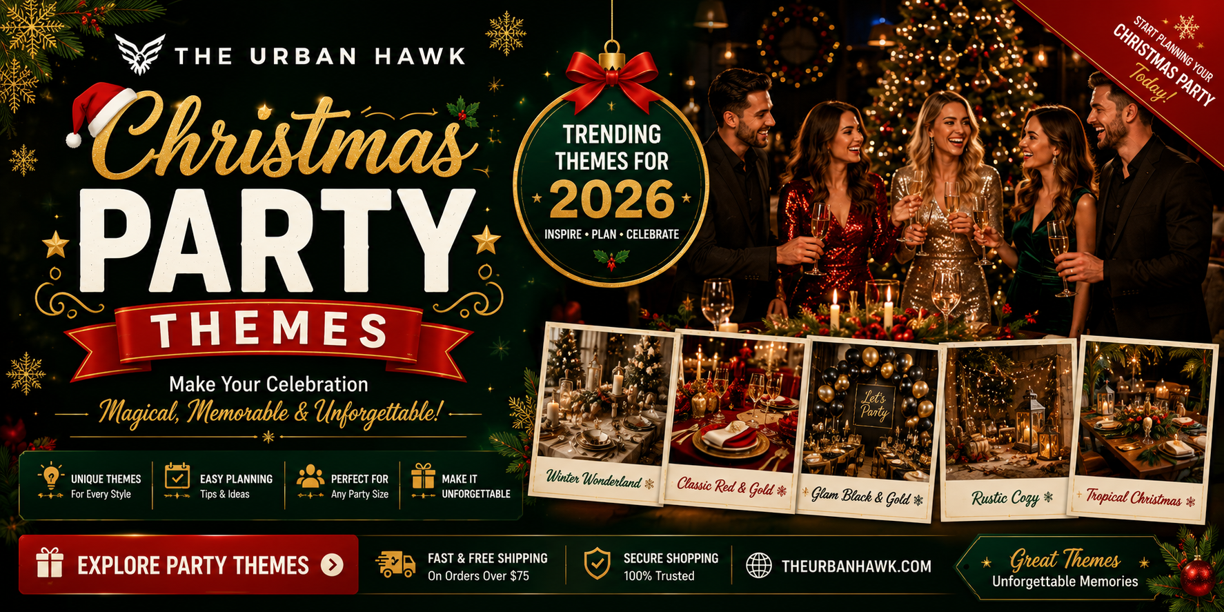 Christmas Party Themes To Make Every Celebration Feel Extra Special