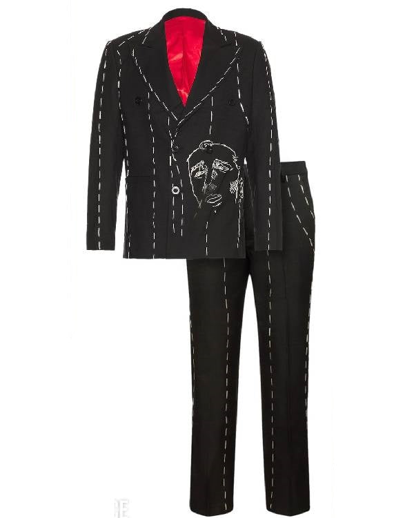 Travis Kelce Chiefs Star Custom Suit USA Jackets
