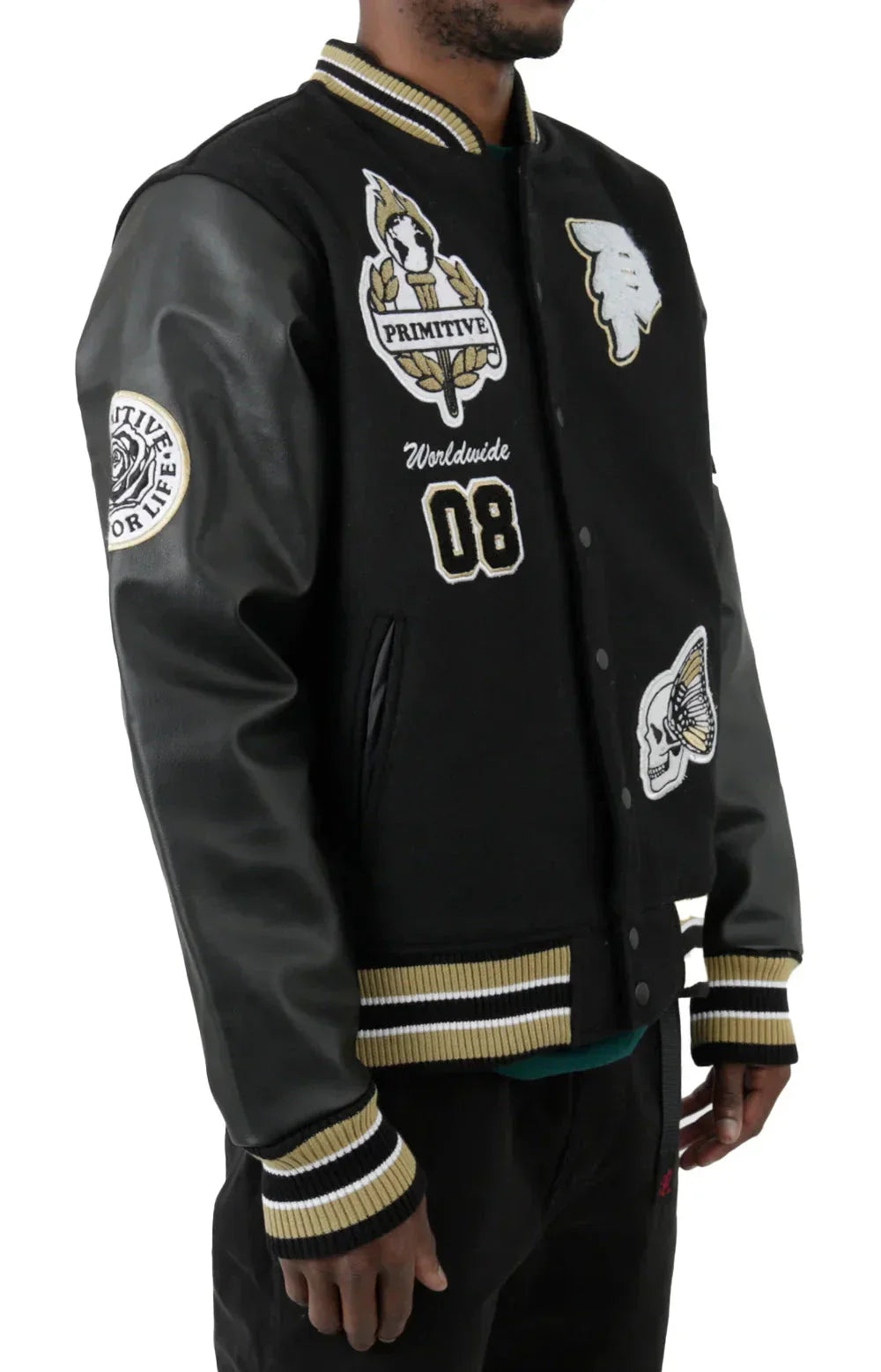 Primitive Alumni Varsity Jacket For Men The Urban Hawk