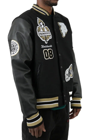 Primitive Alumni Varsity Jacket For Men The Urban Hawk