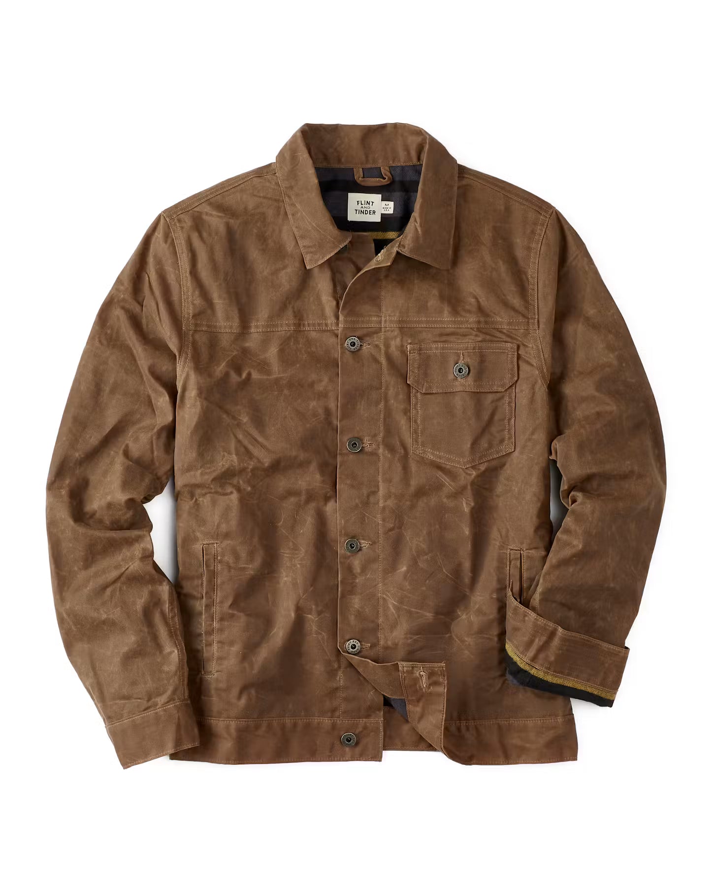 Flint And Tinder Waxed Trucker Jacket