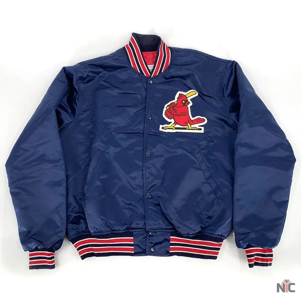 90’s St Louis Cardinals Blue Jacket The Urban Hawk