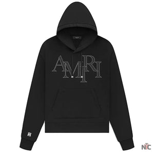 AMIRI Staggered Logo Hoodie The Urban Hawk