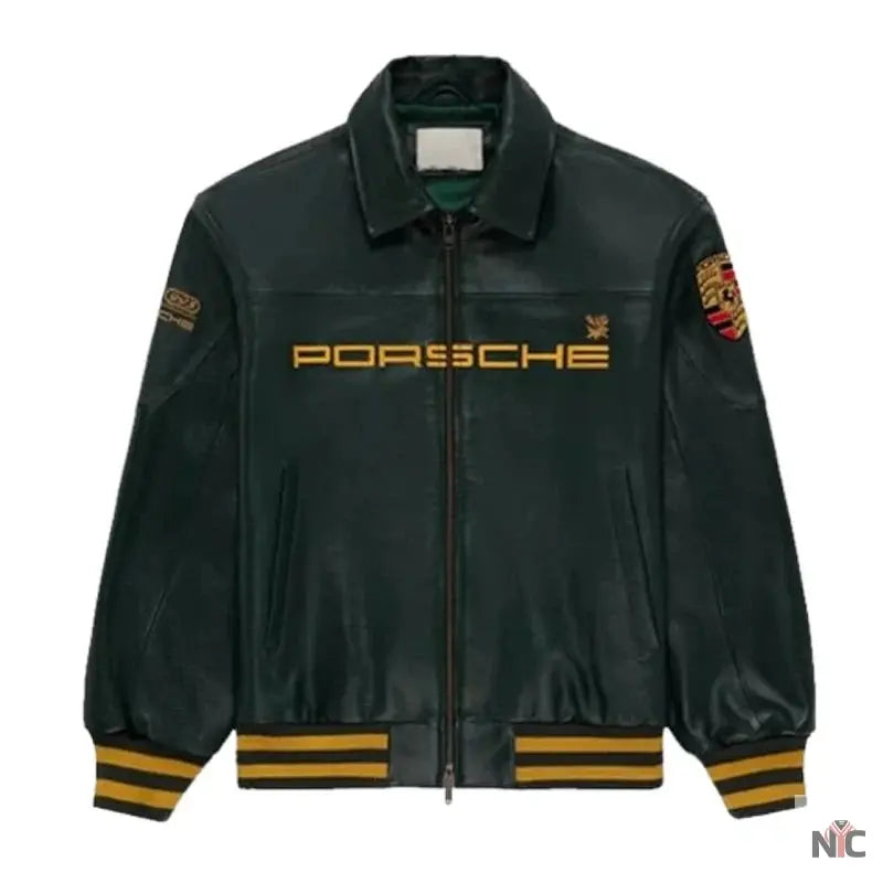 Aime Leon Dore × Porsche Leather Jacket The Urban Hawk