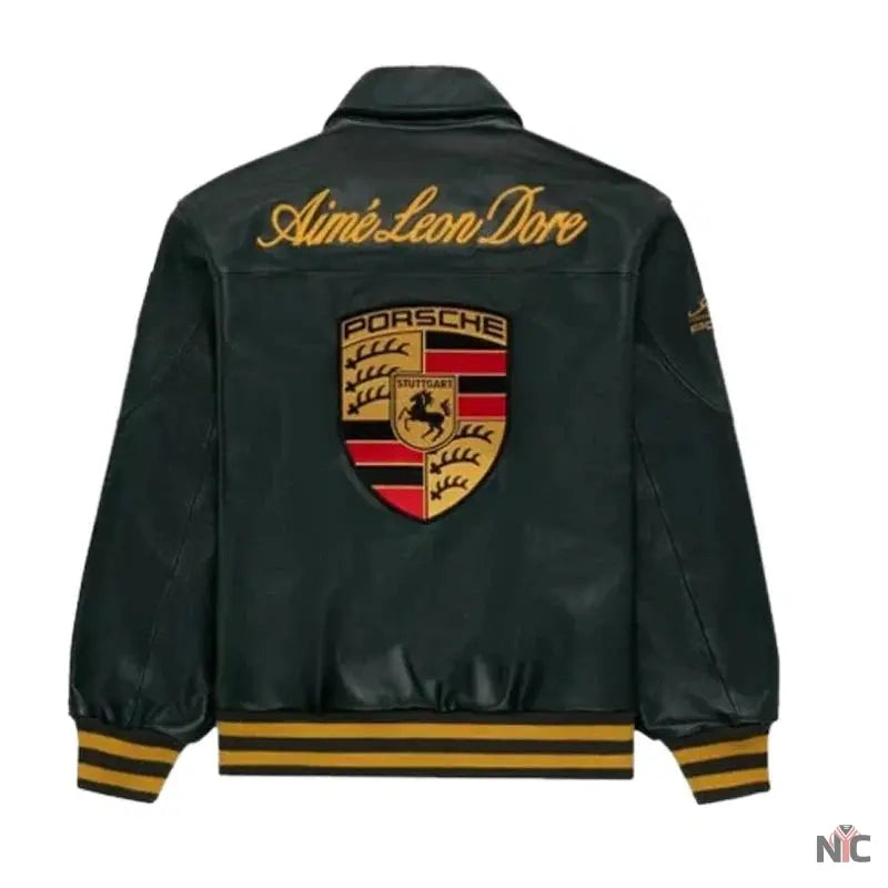 Aime Leon Dore × Porsche Leather Jacket The Urban Hawk