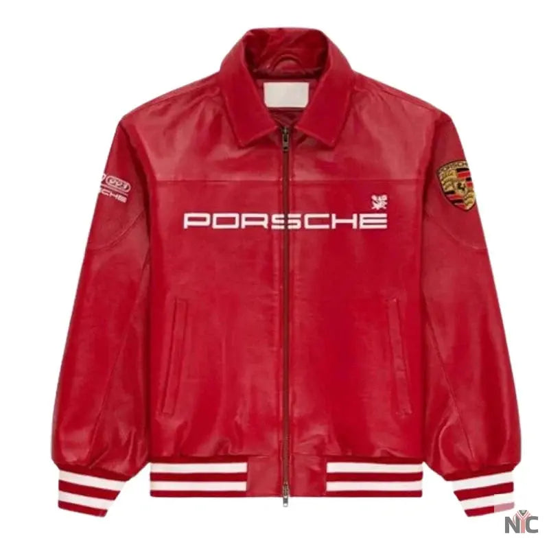 Aime Leon Dore × Porsche Leather Jacket The Urban Hawk