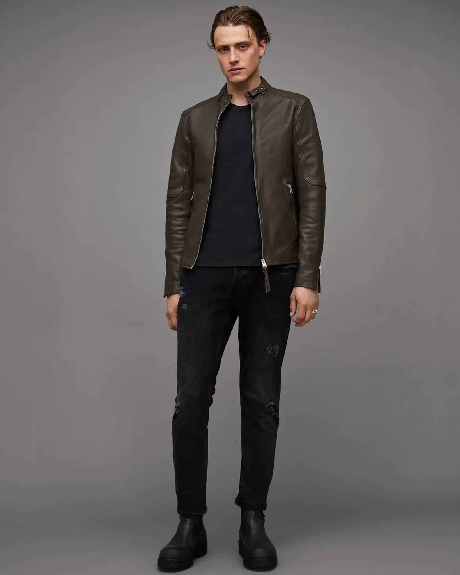 All Saints Leather Jacket