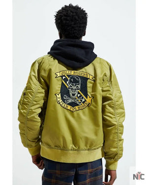 Alpha Industries L-2B Fear The Bones Battlewash Jacket The Urban Hawk