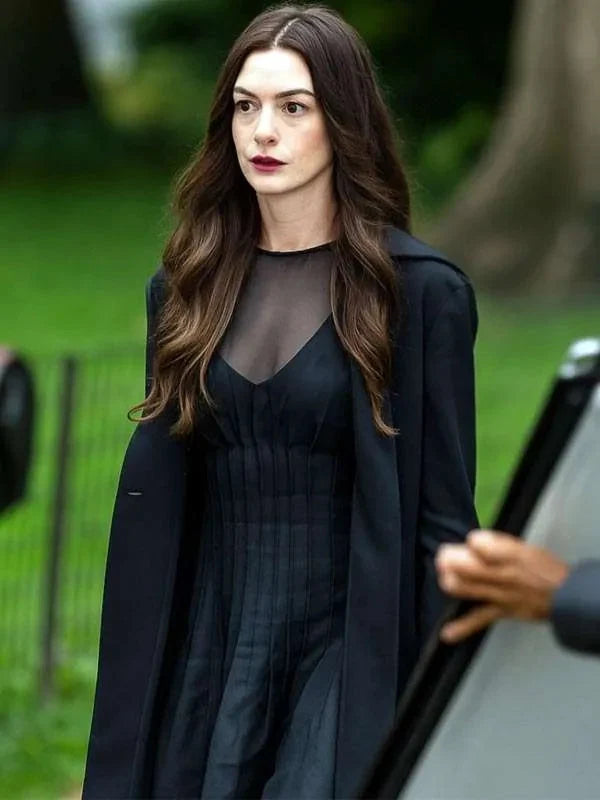 The Devil Wears Prada 2 Andy Sachs Black Coat USA Jackets