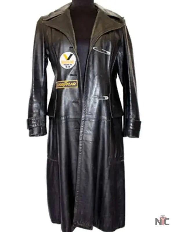 Angelina Jolie Gone in 60 Seconds Black Leather Coat The Urban Hawk