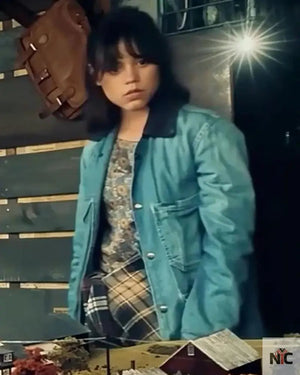Astrid Deetz Beetlejuice Beetlejuice 2024 Blue Jacket The Urban Hawk