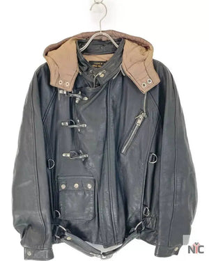 Avirex B-7 Black Leather Tanker Jacket The Urban Hawk