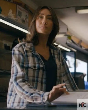 Ballard S01 Maggie Q Plaid Shirt The Urban Hawk