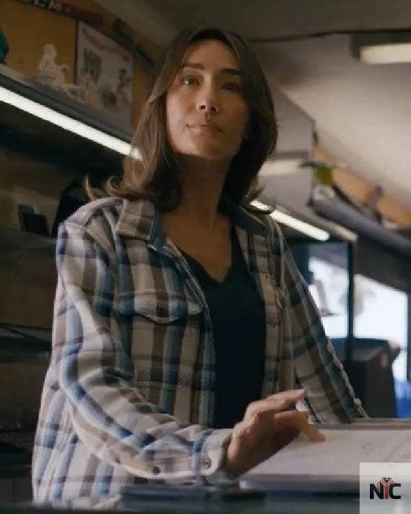 Ballard S01 Maggie Q Plaid Shirt The Urban Hawk