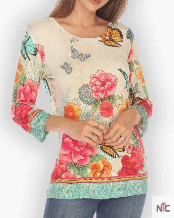 Ballard S01 Rebecca Field Floral Shirt The Urban Hawk