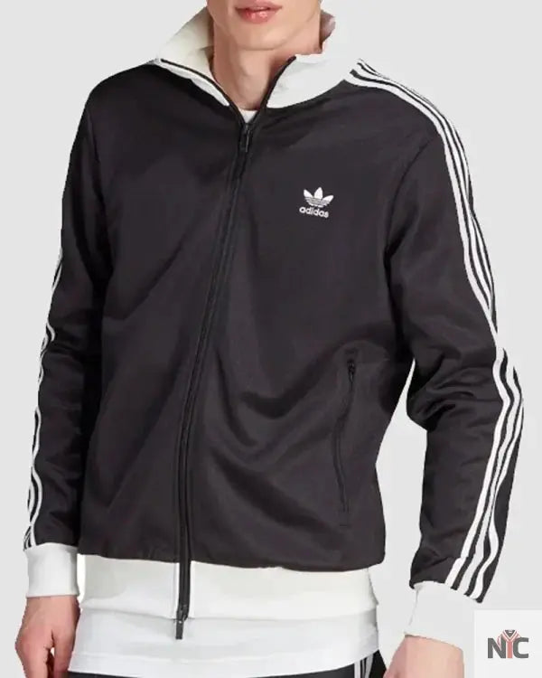 Beckenbauer Classic Black Track Jacket The Urban Hawk