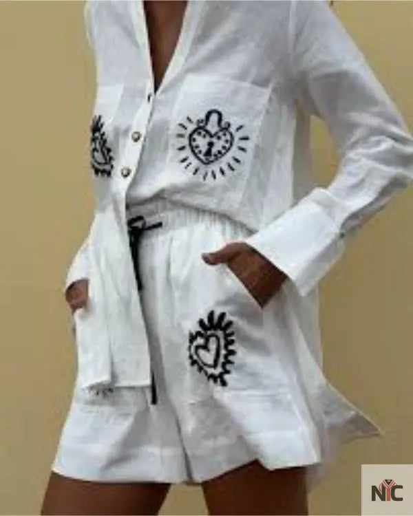 Billion Dollar Playground 2025 Black Embroidered Heart Shirt The Urban Hawk