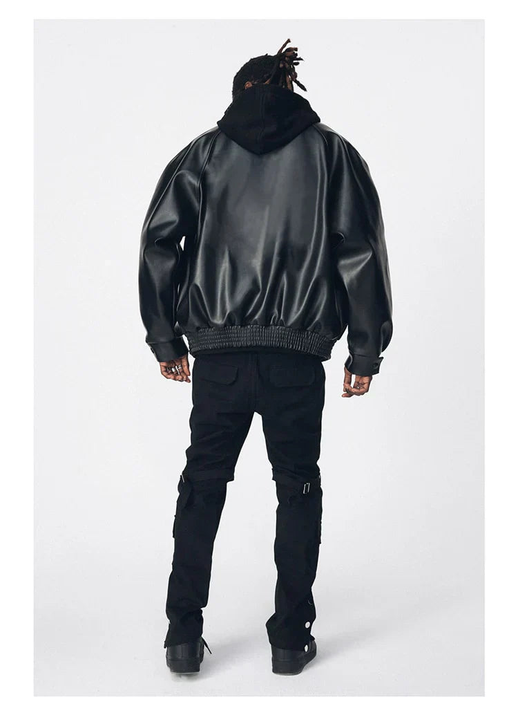Black-Oversized-Leather-Jacket