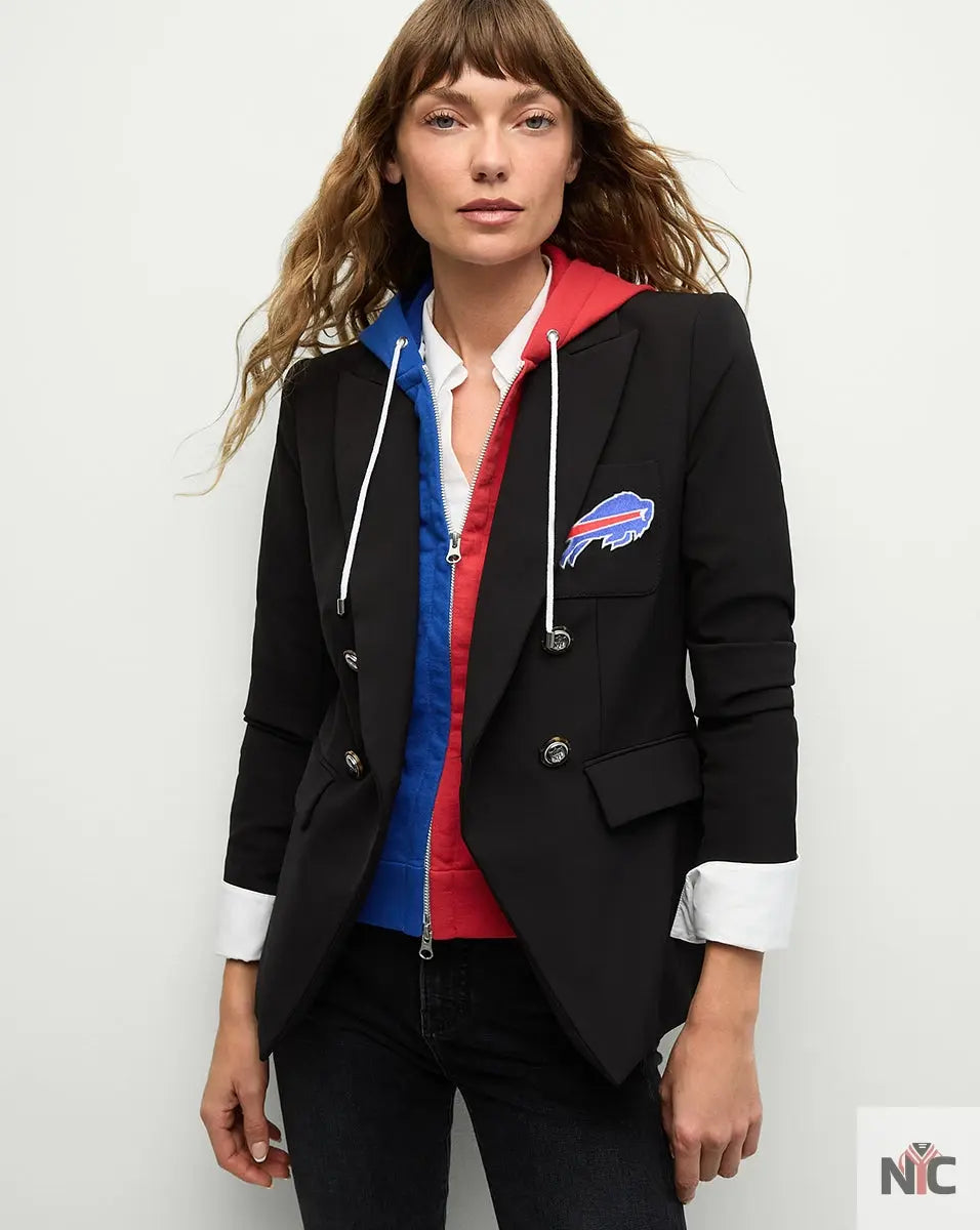 Buffalo Bills Veronica Beard Black Dickey Jacket The Urban Hawk