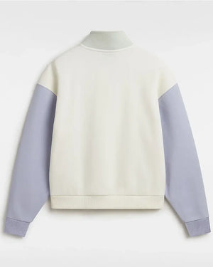 Colorblock Mockneck Sweatshirt