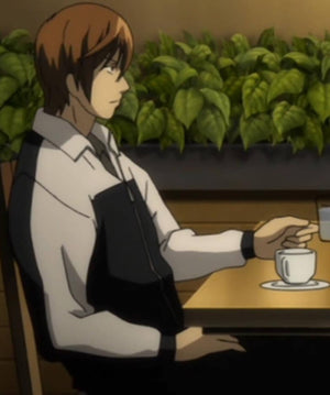 Buy Light Yagami Death Note 2006 Blue & White Cotton Jacket