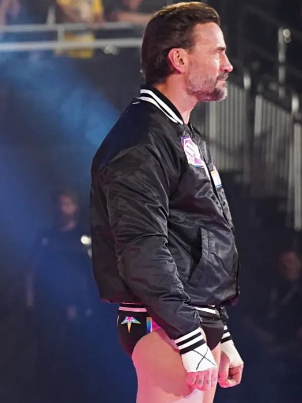 CM Punk Wrestlepalooza 2025 AJ’s Husband Jacket