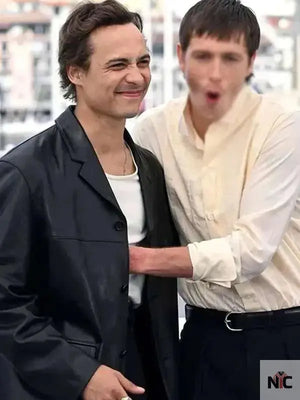 Cannes Film Festival 2025 Frank Dillane Black Leather Blazer The Urban Hawk
