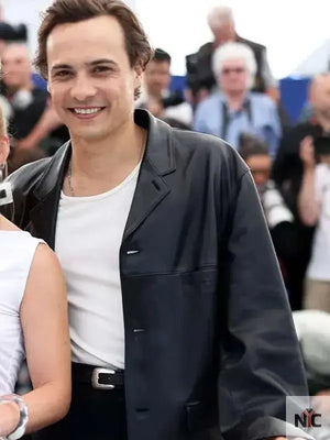 Cannes Film Festival 2025 Frank Dillane Black Leather Blazer The Urban Hawk