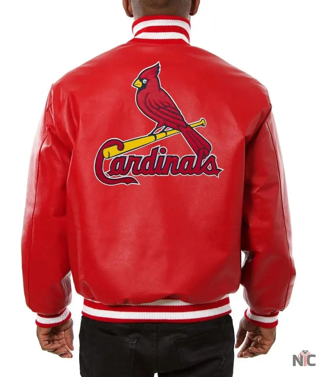 Cardinals St Louis Red Varsity Jacket The Urban Hawk