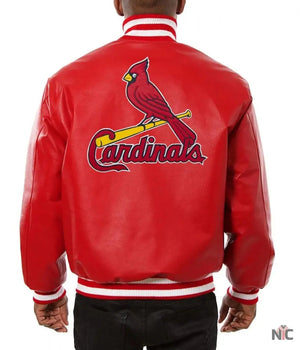 Cardinals St Louis Red Varsity Jacket The Urban Hawk