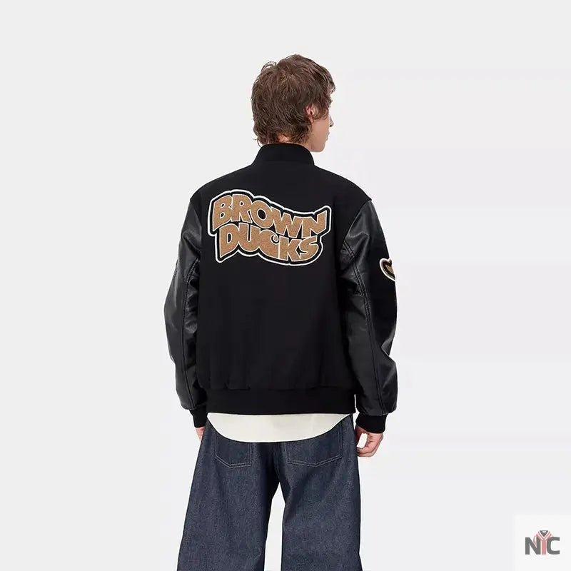 Carhartt Brown Ducks Bomber Jacket The Urban Hawk
