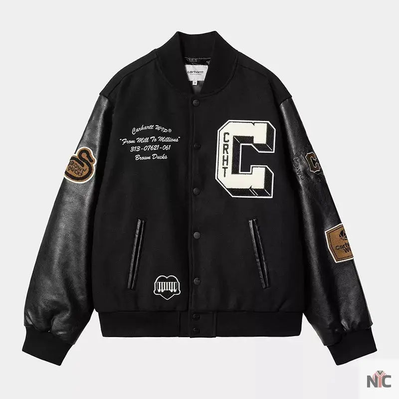 Carhartt Brown Ducks Bomber Jacket The Urban Hawk