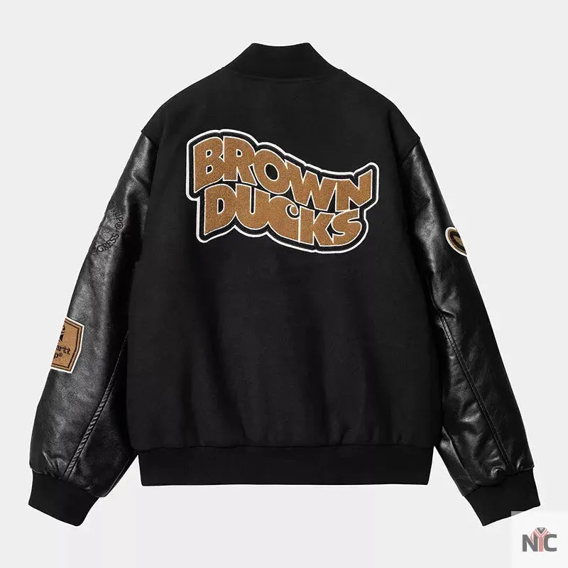 Carhartt Brown Ducks Bomber Jacket The Urban Hawk