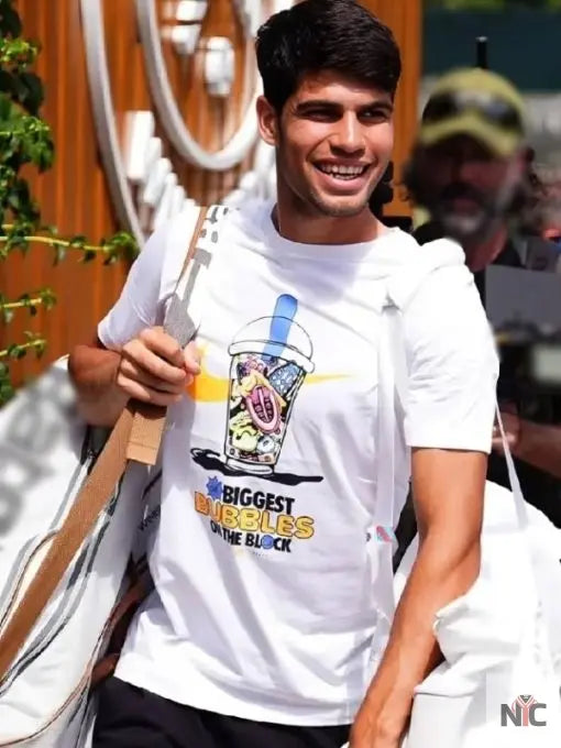 Carlos Alcaraz Wimbledon Tennis Championships 2025 T-shirt The Urban Hawk