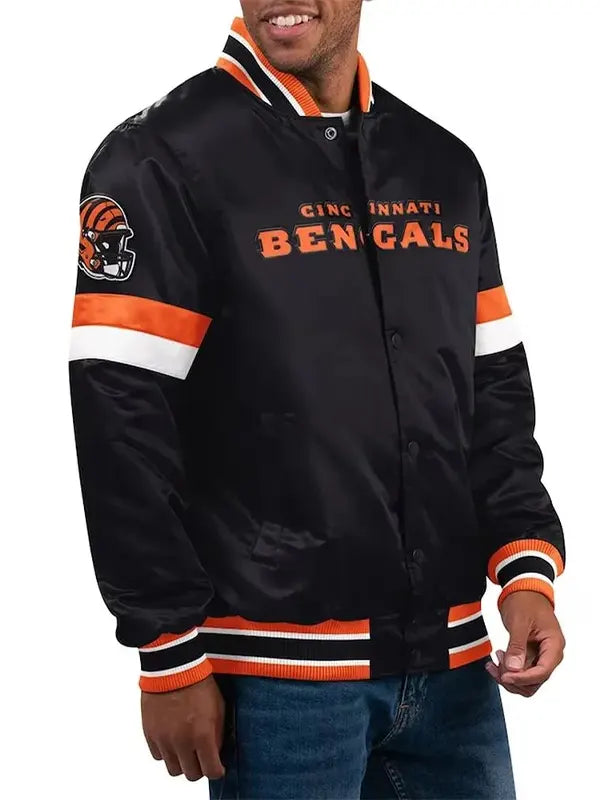 Cincinnati Bengals Satin Jacket