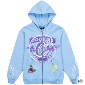 Cookies Outlaws Full Zip Pullover Hoodie The Urban Hawk
