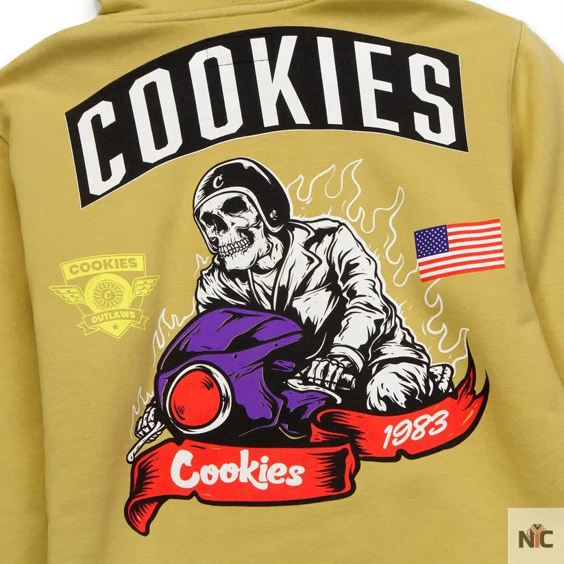 Cookies Outlaws Full Zip Pullover Hoodie The Urban Hawk
